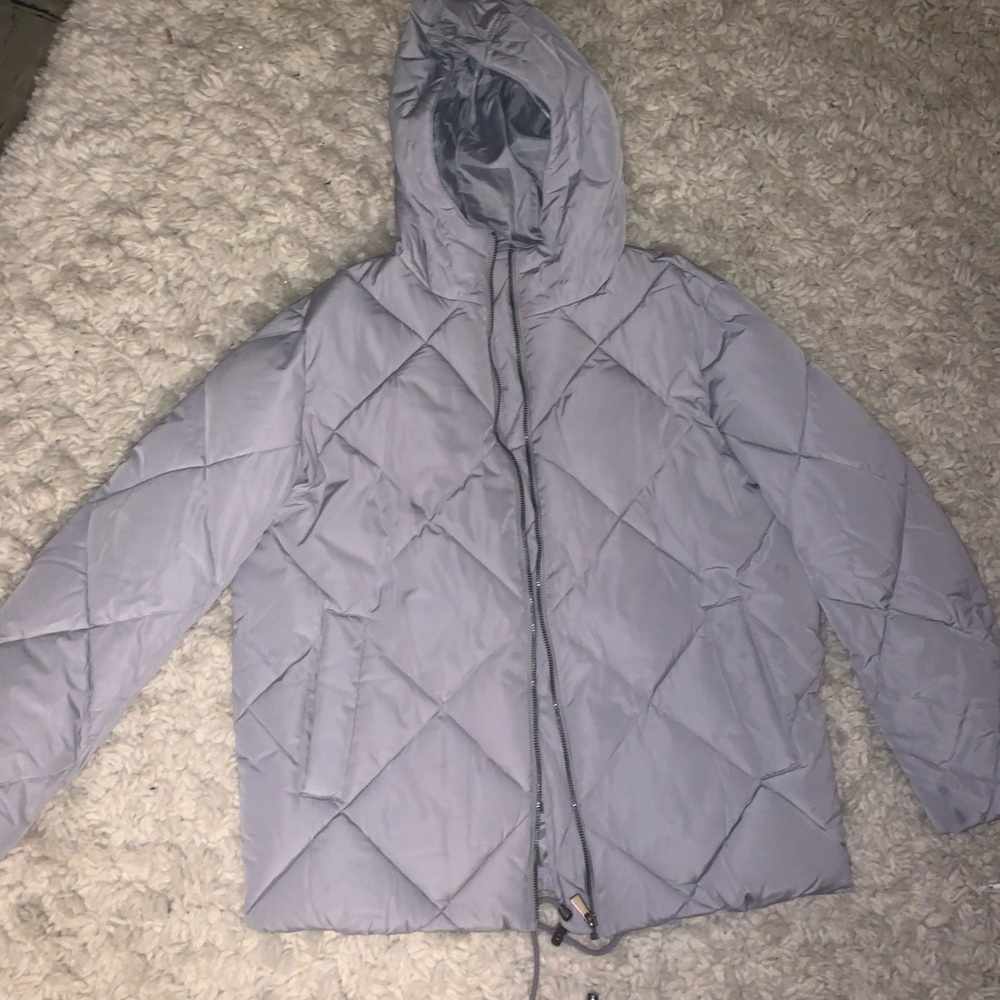 ASOS Lavender Puffer Jacket